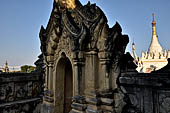 Mahar Aung Mye Bon San Monastery built in 1822, Inwa, near Mandalay, Myanmar (Burma), Asia 